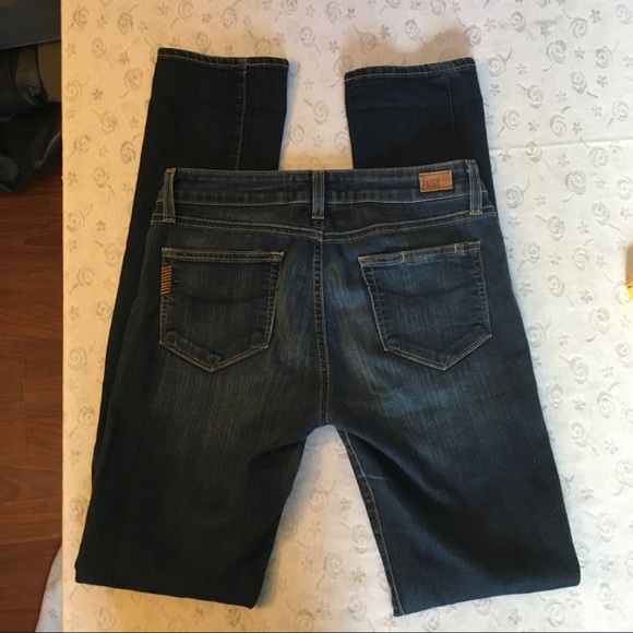 Paige Skyline Straight skinny jeans size 28 - Picture 5 of 6